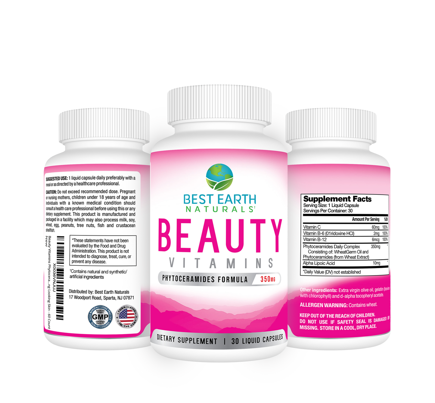 Beauty Vitamins with Phytoceramides