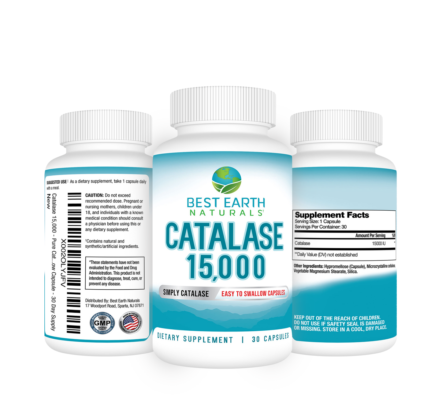 Catalase 15,000 - 30 Day Supply