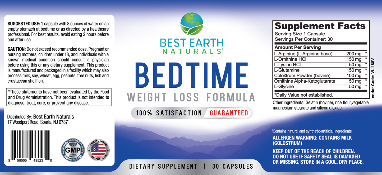 Bedtime Weight Loss