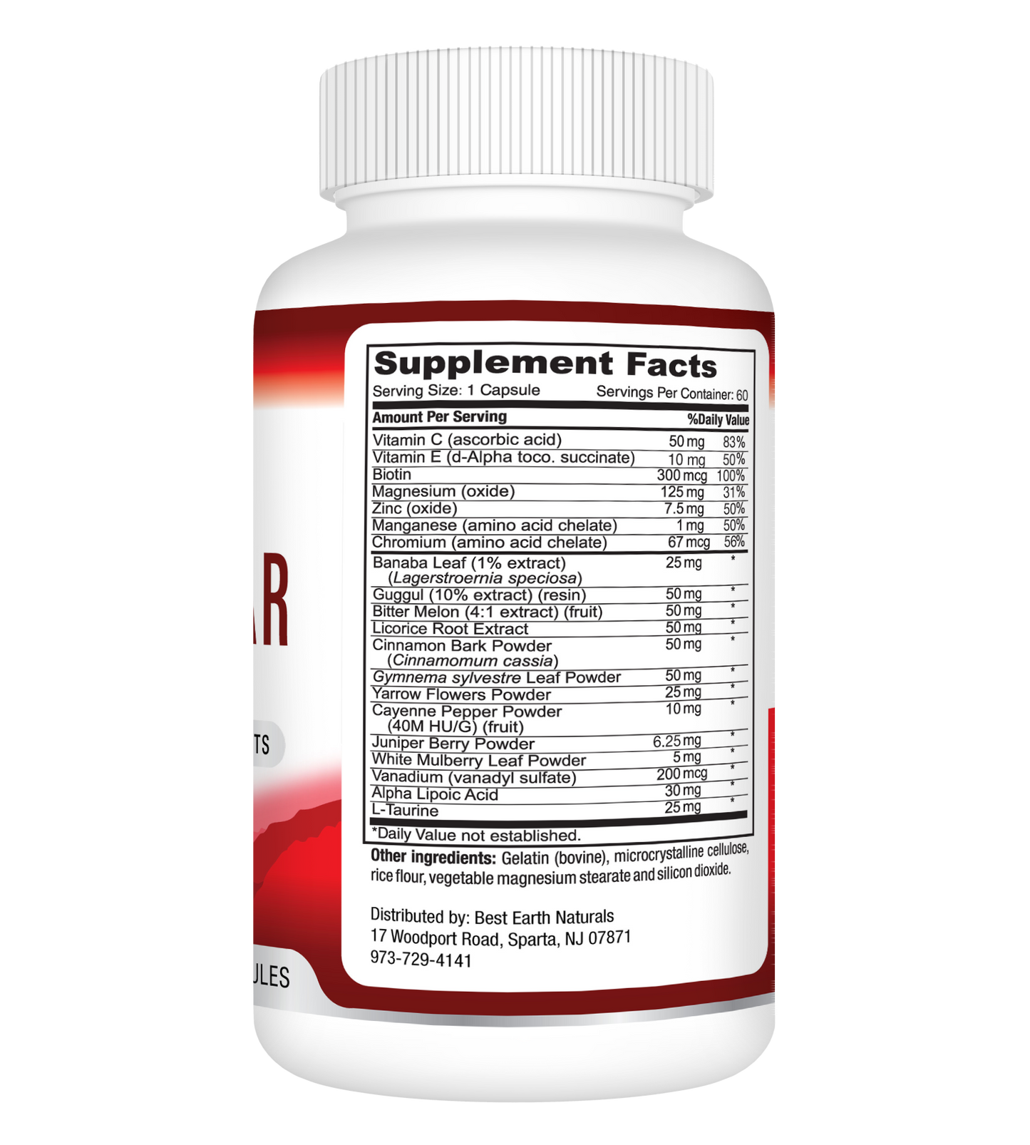 Blood Sugar Formula - 60 Capsules