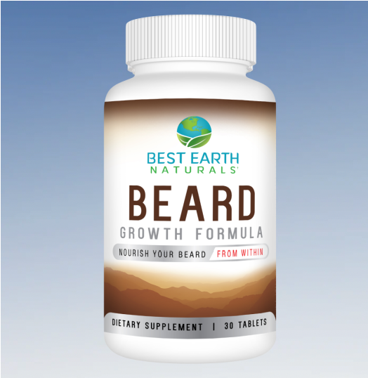 Beard Growth Vitamins for Men