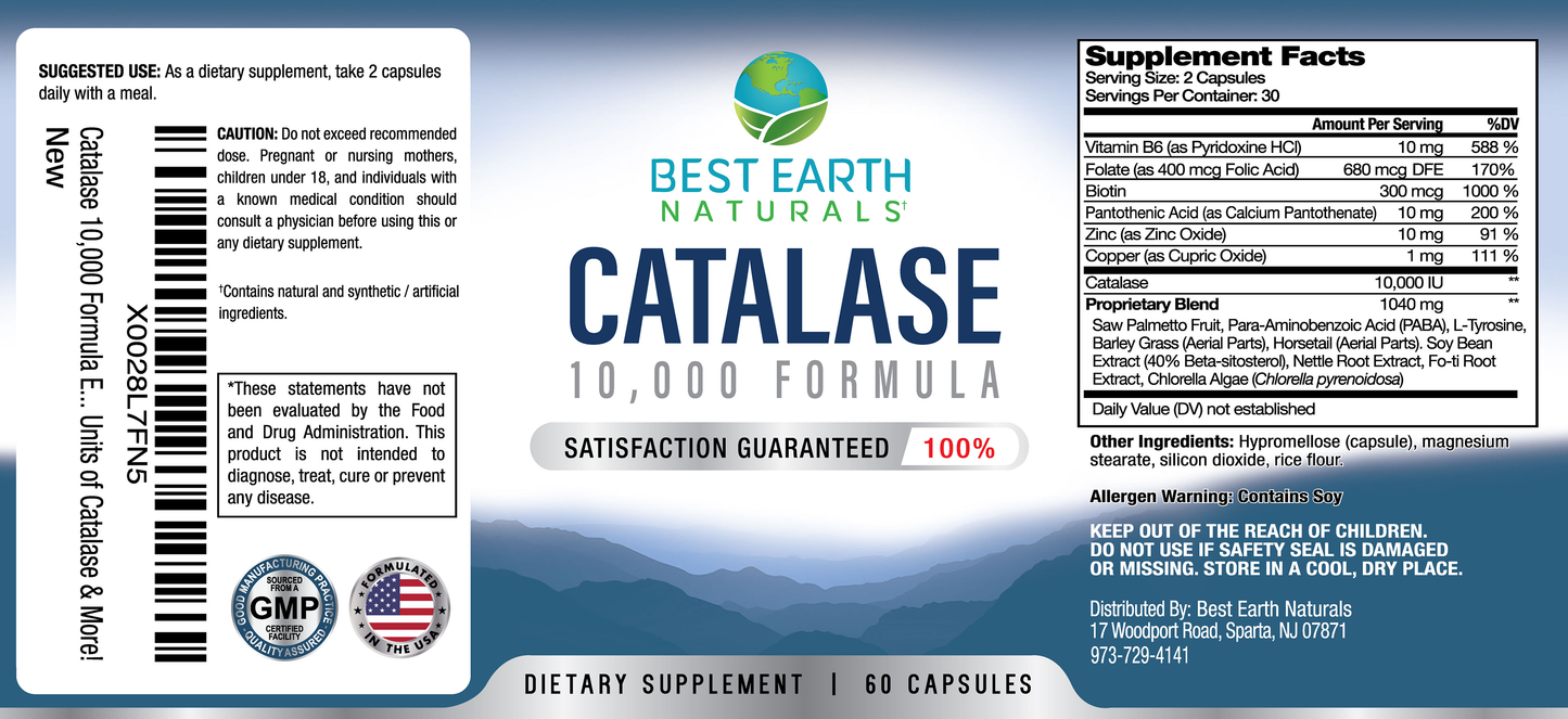 Catalase 10,000 Formula