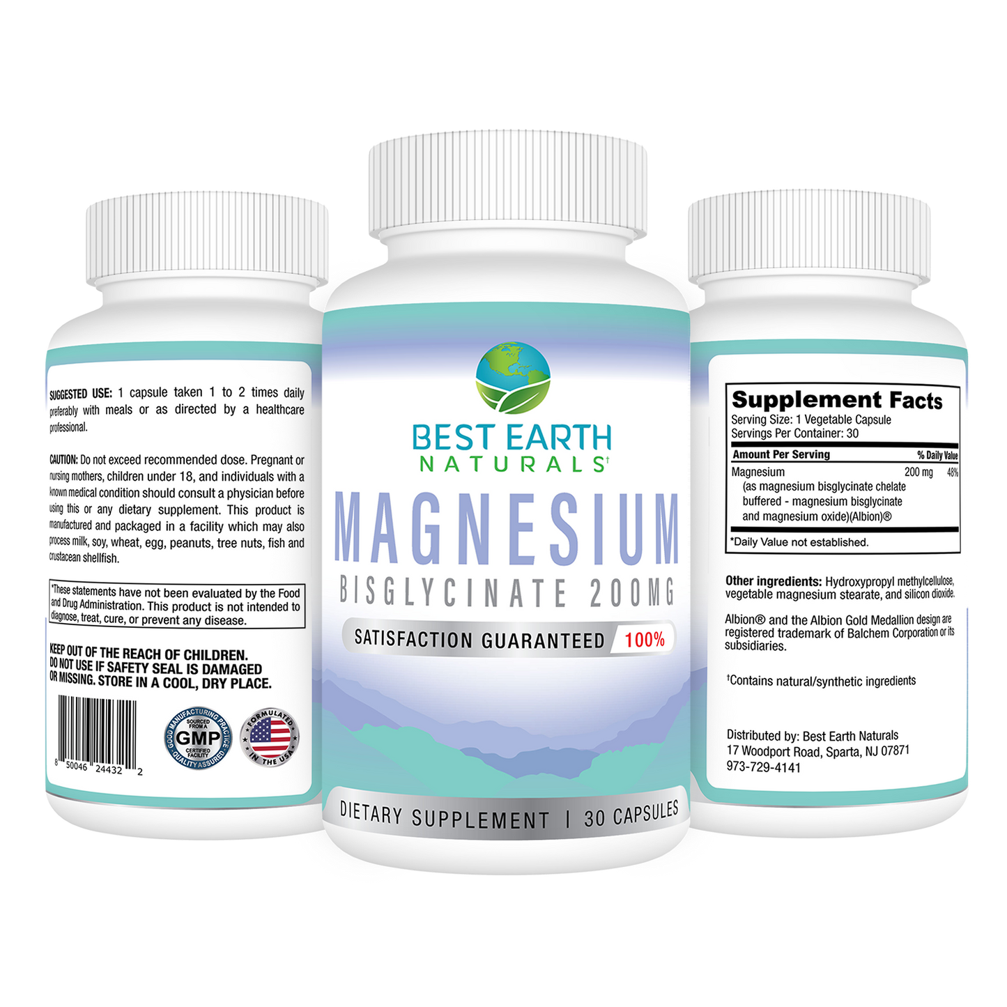 Magnesium Bisglycinate 200mg