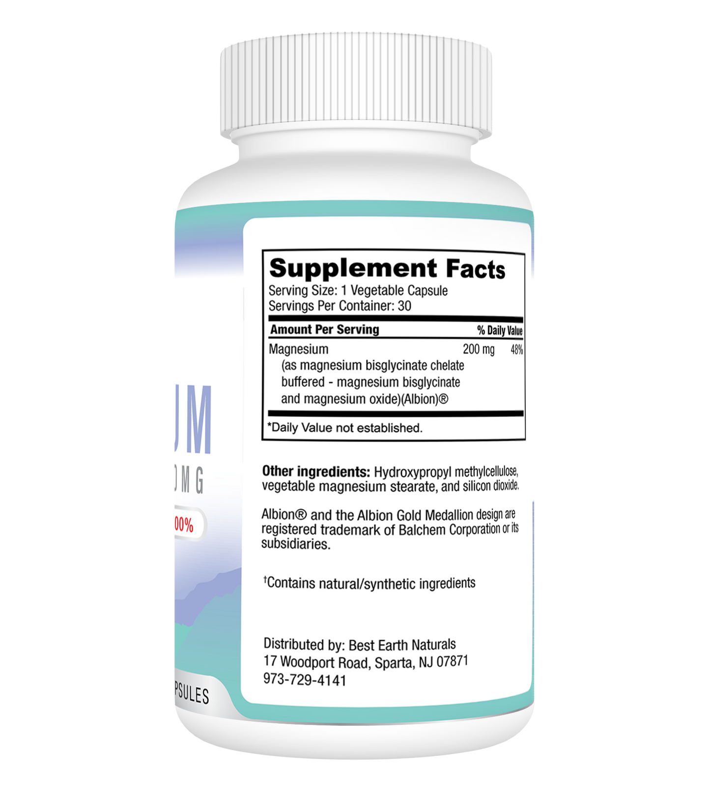 Magnesium Bisglycinate 200mg