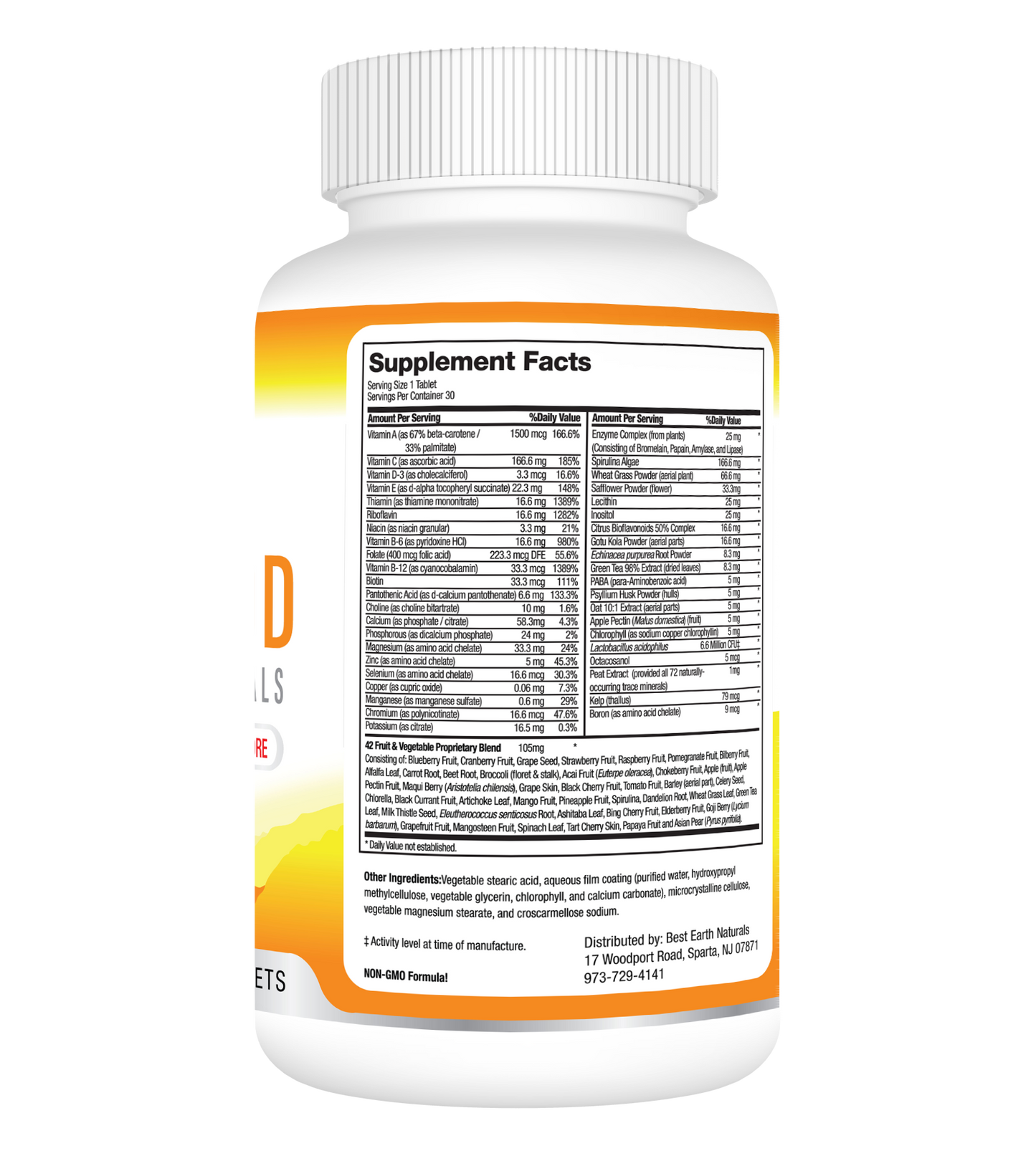 Whole Food Multivitamins & Minerals