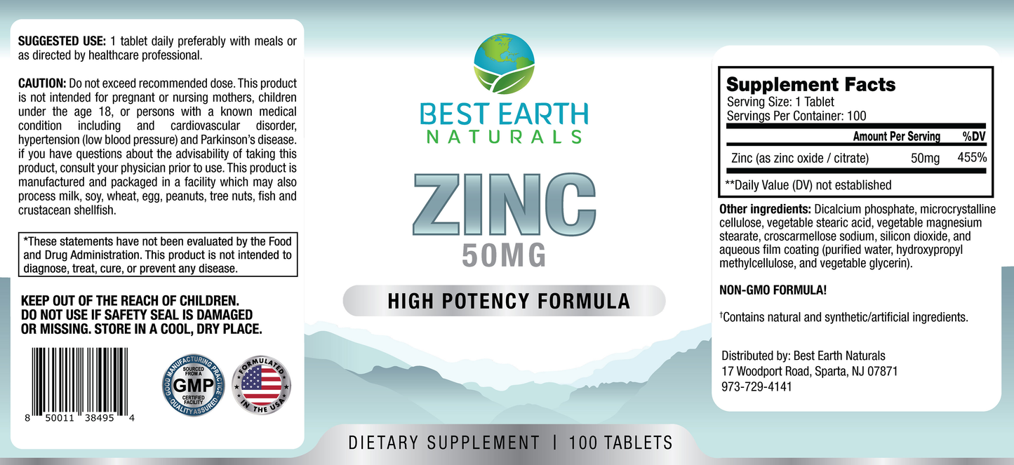 Zinc 50MG