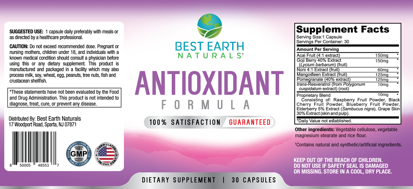 Antioxidant Formula