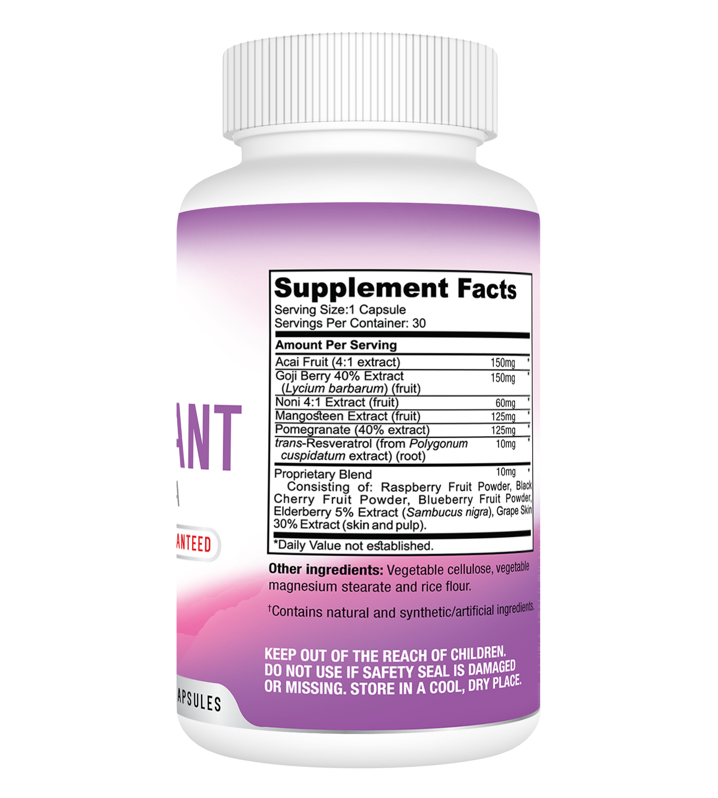 Antioxidant Formula