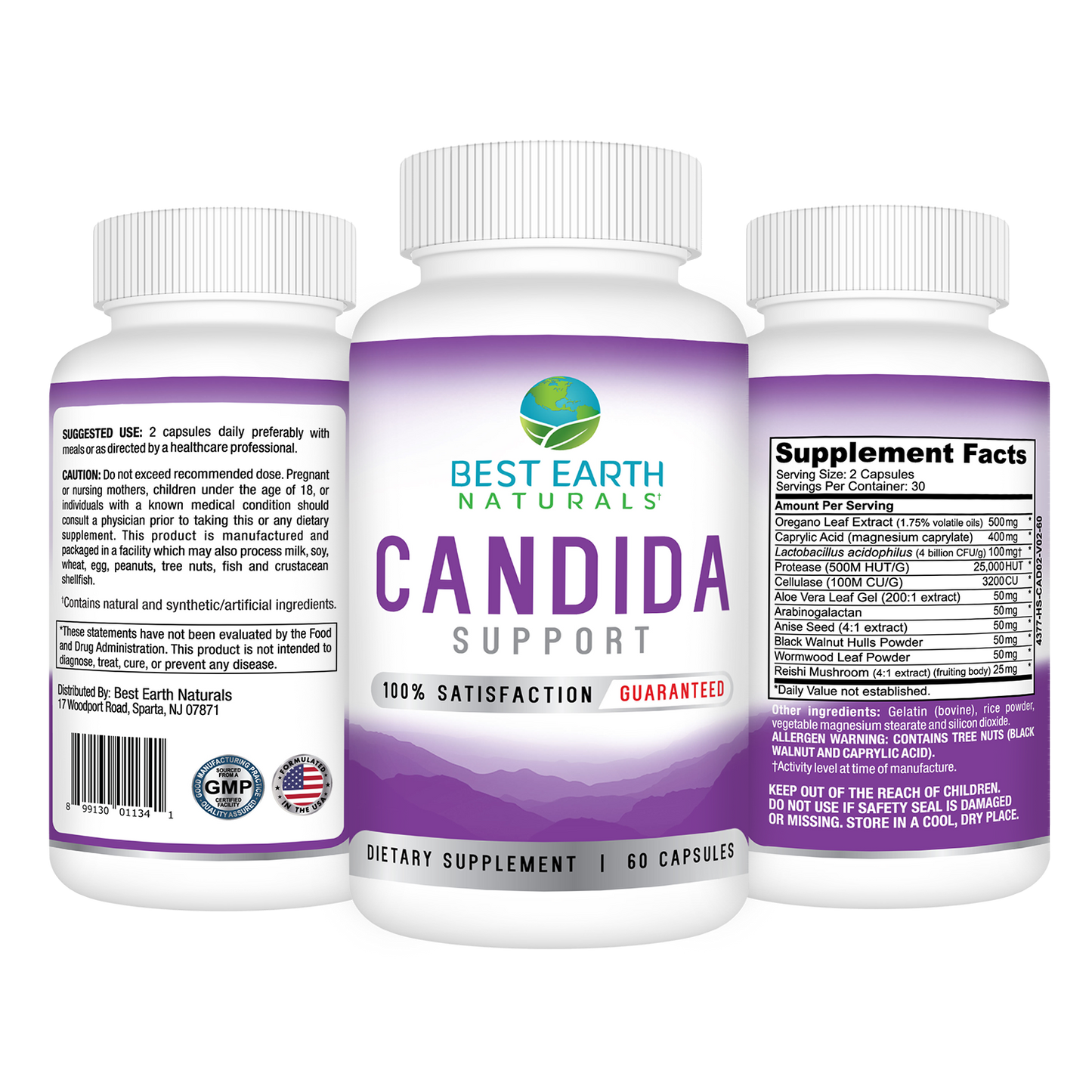 Candida Support - 60 Capsules