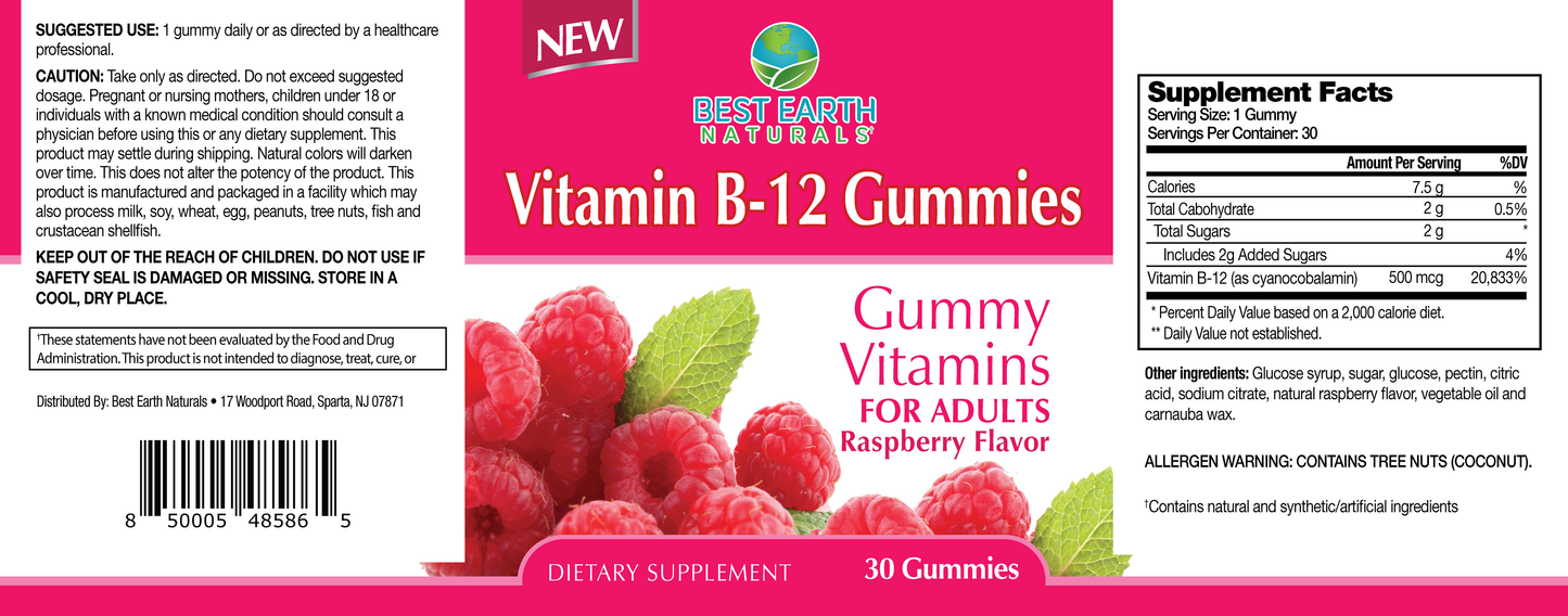 Vitamin B-12 Gummy Vitamins